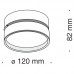 Накладной светильник Maytoni Technical C024CL-L18W