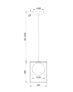 Подвесной светильник Freya FR5113PL-01G-foto2