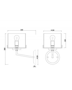 Бра Freya FR5096WL-01CH-foto2