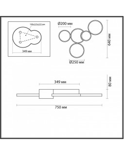 Накладной светильник LUMION 5253/80CL-foto2