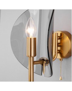 Бра Eurosvet 60135/1 латунь-foto2