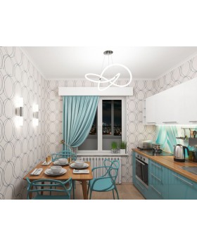 Подвесной светильник Eurosvet 90234/1 хром Smart-foto5