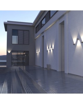Светильник настенный Elektrostandard Ray LED черный (35134/W)-foto3