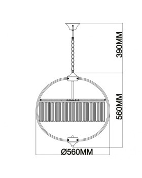 Подвесная люстра MW-Light 498015705-foto12