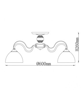 Люстра на штанге DeMarkt 318015003-foto10