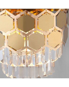 Бра Eurosvet 10124/2 золото/прозрачный хрусталь Strotskis (10113/2)-foto2