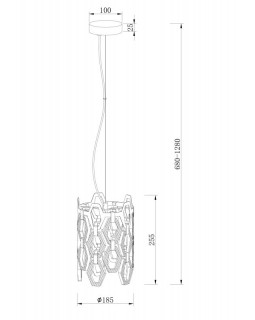 Подвесной светильник Maytoni MOD490PL-01G-foto2