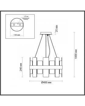 Подвесная люстра LUMION 5269/4-foto3