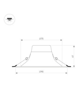 Светильник Downlight Arlight 036579-foto2