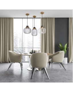 Подвесной светильник Eurosvet 50241/1 LED прозрачный-foto3