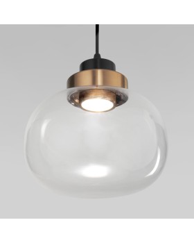 Подвесной светильник Eurosvet 50241/1 LED прозрачный-foto4