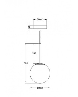 Подвесной светильник Maytoni MOD321PL-01W-foto3