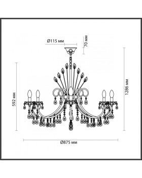 Подвесная люстра Odeon Light 4977/10-foto4