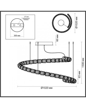 Подвесная люстра Odeon Light 5010/129L-foto5