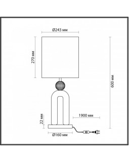 Настольная лампа Odeon Light 5410/1T-foto5