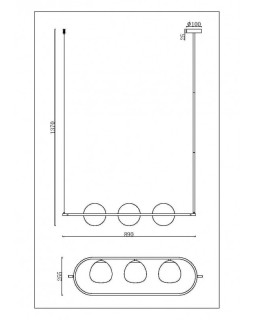 Подвесной светильник Maytoni MOD221PL-03N-foto8