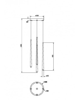Подвесная люстра Maytoni MOD132PL-L28BK2-foto3