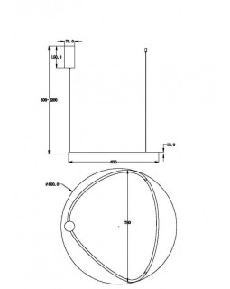 Подвесной светильник Maytoni MOD072PL-L36BSK-foto3
