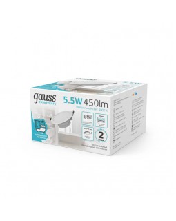 Влагозащищенный светильник Gauss 999420205-foto3
