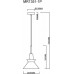 Подвесной светильник MyFar MR1351-1P