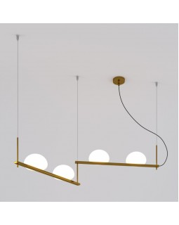 Подвесная люстра Eurosvet 70145/4 латунь-foto2