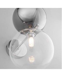 Бра Eurosvet 50291 хром/дымчатый-foto3