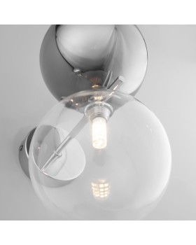 Бра Eurosvet 50291 хром/дымчатый-foto3