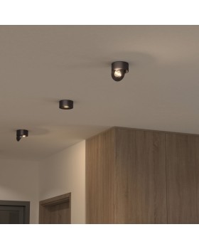 Накладной светильник Elektrostandard Glide 8W черный жемчуг (25100/LED)-foto4