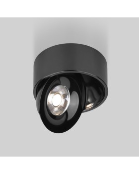 Накладной светильник Elektrostandard Glide 8W черный жемчуг (25100/LED)-foto5