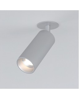 Встраиваемый светильник Elektrostandard Diffe серебряный 10W 4200K (25052/LED)