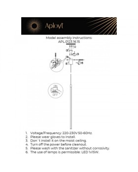 Подвесной светильник APLOYT APL.0123.16.15-foto12