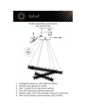Каскадная люстра APLOYT APL.040.03.105-foto16