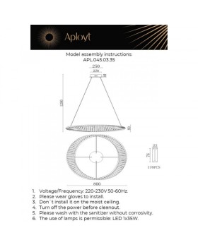 Подвесная люстра APLOYT APL.045.03.35-foto16