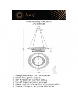 Каскадная люстра APLOYT APL.045.03.65-foto19