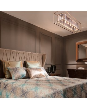 Люстра на штанге Bogate's 299/6 шампань Strotkis-foto2