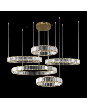 Каскадная люстра LOFT IT 10135/5 Gold-foto2