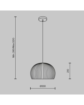 Подвесной светильник Maytoni MOD195PL-01W-foto6