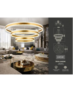 Каскадная люстра Ambrella Light FA6183-foto4