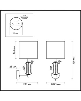 Бра Odeon Light 5425/1W-foto6