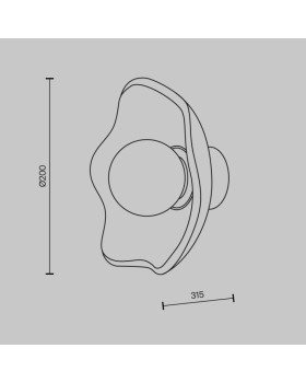 Бра Maytoni MOD207WL-01BS-foto5