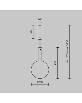 Подвесной светильник Maytoni MOD182PL-L6W3K-foto7