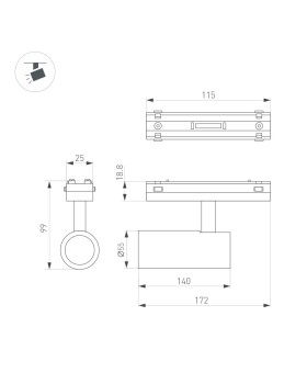 Светильник на шине Arlight 044476-foto2