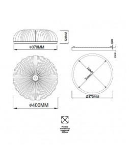 Накладная люстра Sonex 7719/48L-foto2