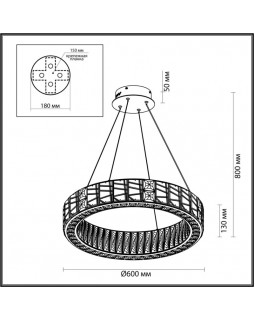 Подвесная люстра Odeon Light 5071/70L-foto3