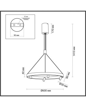 Подвесная люстра Odeon Light 6683/77L-foto3