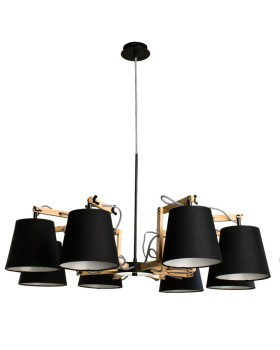 Люстра на штанге ARTE Lamp A5700LM-8BK-foto6