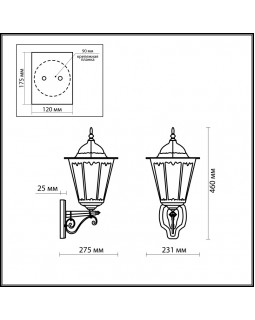 Светильник настенный Odeon Light 2319/1W-foto2