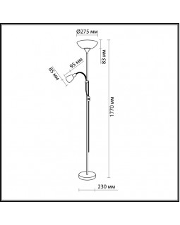 Торшер Odeon Light 2713/F-foto2