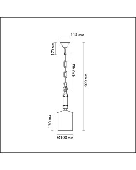 Подвесной светильник Odeon Light 2767/1-foto2