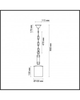 Подвесной светильник Odeon Light 2767/1-foto3